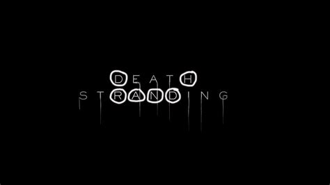 Death Stranding Logo Question : DeathStranding