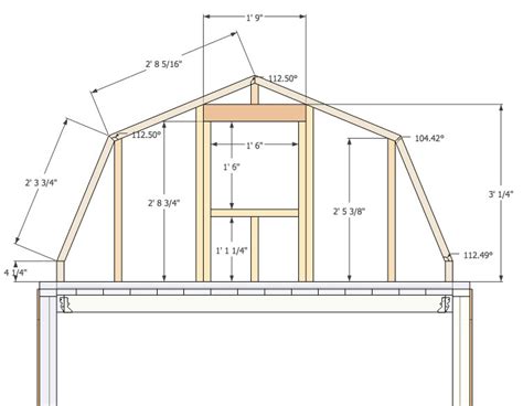 Micro Gambrel Plans - Tiny House Design