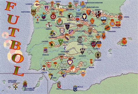 Spain Futbol Map Card (3 For Trade) | Jordi Miralles | Flickr | Futbol, Football, Uefa football