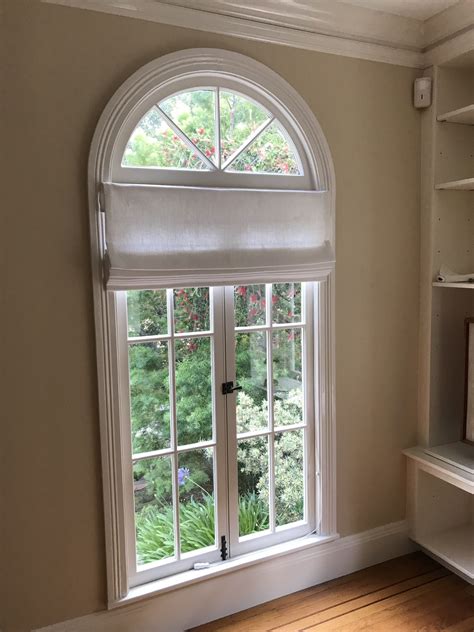 Arched Window Treatments - Roman Shades | Arched window treatments ...