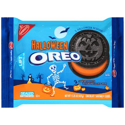 Nabisco Oreo Halloween Chocolate Sandwich Cookies, 15.35 Oz. - Walmart.com - Walmart.com