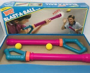 VINTAGE 1989 NERF BLAST-A-BALL IN BOX WITH 2 Original BALLS Pre-owned Age 5-Up 73000002350 | eBay