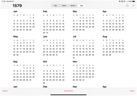 How Apple dealt with Gregorian Calendar. What a mess! | MacRumors Forums