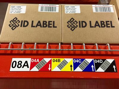 Warehouse Rack and Bin Location Labels | ID Label Inc.