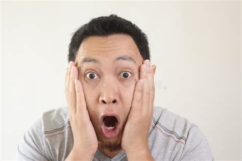 Shocked Men with Open Mouth Stock Photo - Image of young, shock: 151756066