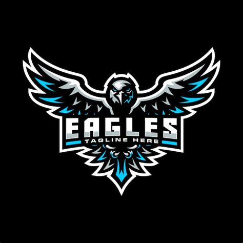 Premium Vector | Eagle mascot logo