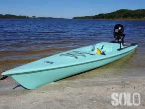 Fishing Kayaks with motors - Why they rock. | Solo Skiff