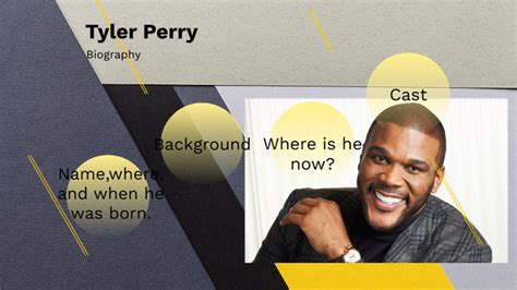 Tyler Perry Biography by Taylor Williams on Prezi