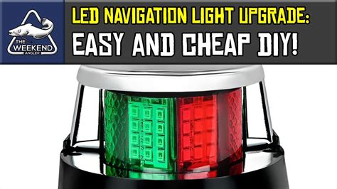 How to Install LED Navigation Lights on a Boat - YouTube