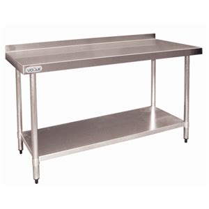 Hire a Stainless Steel Prep Table 1800mm Upstand - Catering Equipment, Preparation Tables ...