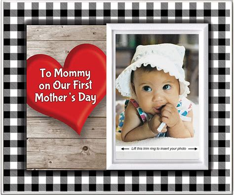 for First Time Mom | 1st Mothers Day Frame to Mommy on Our First Mother's Day Picture Frame ...