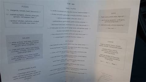 Menu at The Goose pub & bar, Busselton