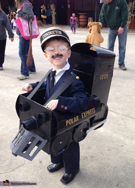 The Polar Express Costume | Train costume, Polar express train, Halloween kids