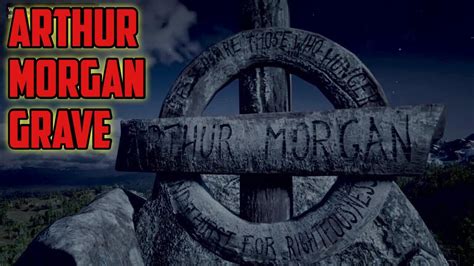 Rdr2 Arthur Morgan Gravesite - Download Free Mock-up