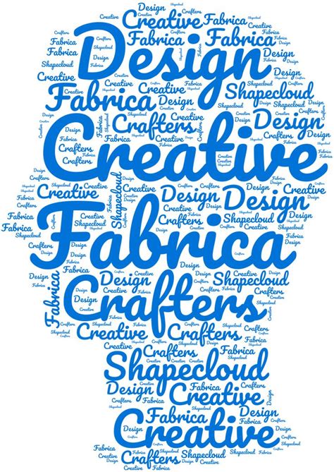 Shapecloud - Free Online Word Cloud generator - Creative Fabrica | Word ...