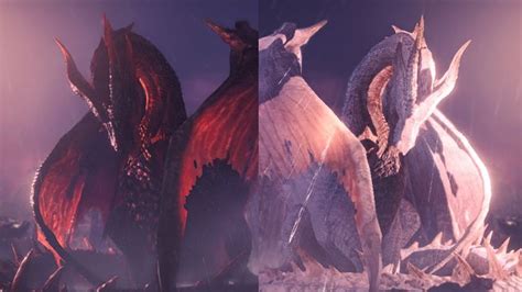 Crimson Fatalis and White Fatalis