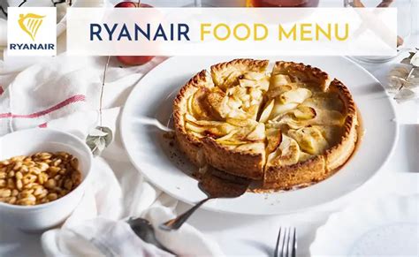 Ryanair Food Menu Prices 2024