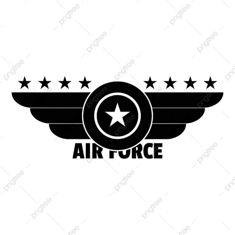 Air Force Logo Vector PNG Images, Air Force Logo Simple Vector, Round, Air, Stamp PNG Image For ...