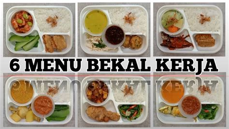 KUMPULAN MENU BEKAL MAKAN SIANG SUAMI/ISTRI KERJA YANG SIMPEL,PRAKTIS ...