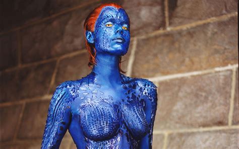 HD wallpaper mystique x-men rebecca romijn