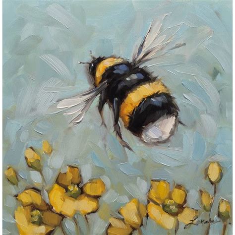 Bumblebee painting Reserved for Tish. by LaveryART on Etsy | Whimsical art, Bee painting, Art ...