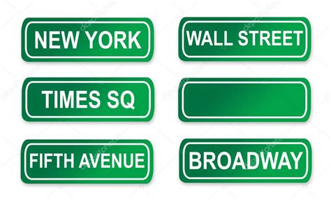 New York Street signs — Stock Photo © speedfighter17 #7138431