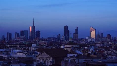 Milan Night Stock Footage Video | Shutterstock