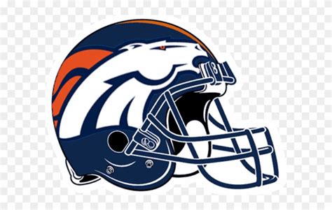 Denver Broncos Clipart Broncos Helmet - Minnesota Vikings Helmet Logo ...