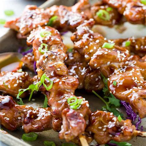 Chicken Yakitori Recipe - food recipes drink favors