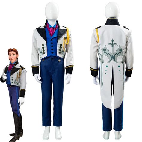 Frozen Prince Hans Outfit Halloween Carnival Costume Cosplay Costume FOR Kids Children ...