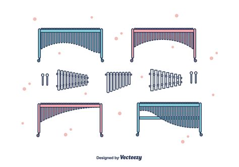 Marimba Vector Set 135599 Vector Art at Vecteezy