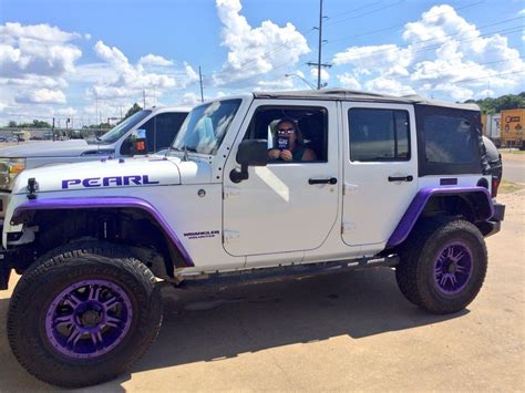 #purplejeeplife #JKU Jeepin is the life purple jeep | Purple jeep ...