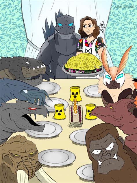 Godzilla's Thanksgiving in 2021 | Godzilla, Godzilla funny, Godzilla ...