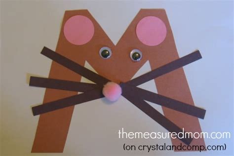 Letter M Crafts for Preschoolers - The Measured Mom