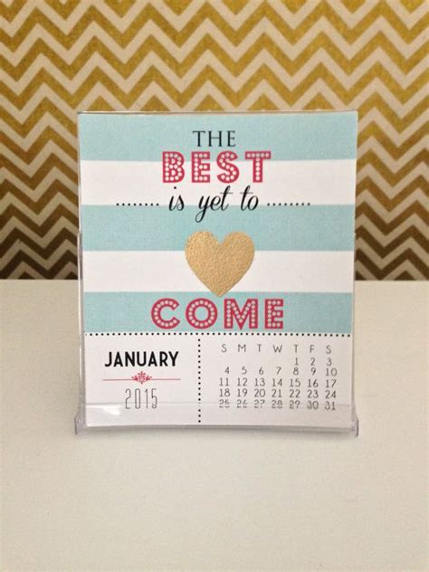 2015 Desk Calendar of Quotes Desktop calendar by PetalandPaperie Table Calendar, Desktop ...