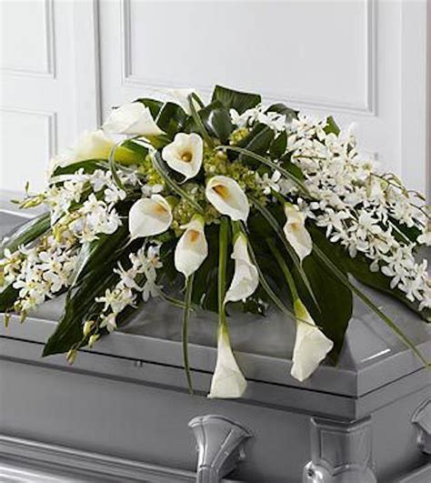 Simple Elegance Casket Spray- Stadium Flowers