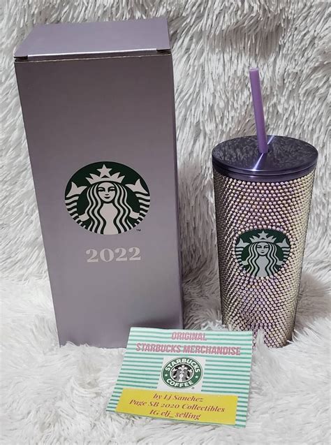 STARBUCKS 2022 RHINESTONE Limited Edition Stainless Steel Tumbler ...