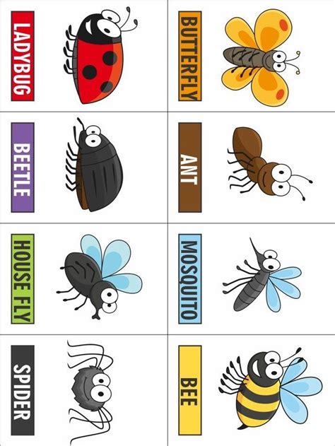 Bug Printables - Printable Word Searches