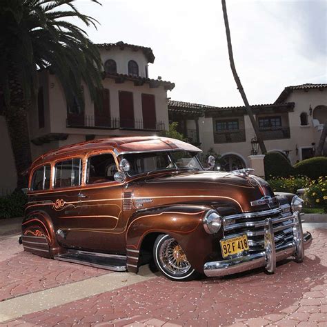 Lowrider Magazine on Instagram: “Building a '48 Chevy Suburban to stand ...