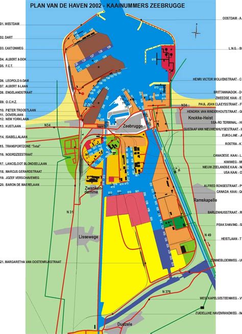 Kaarten - Terneuzen Port Service NL