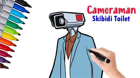 How To Draw A Titan Camera Man Skibidi Toilet Easy Step By Step Drawing ...