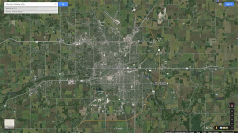 Muncie, Indiana Map