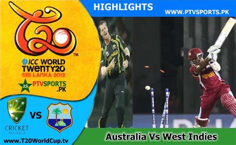 Australia Vs West Indies T20 worldcup 2012 highlights