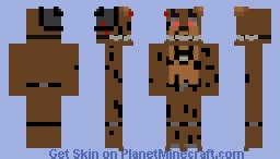 Nightmare Freddy Minecraft Skin