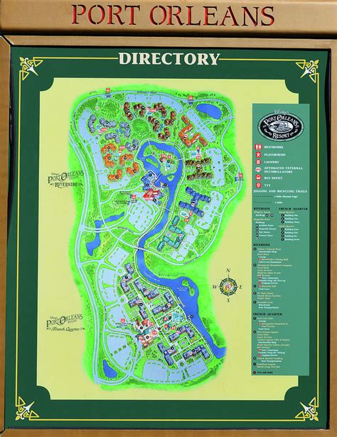 Disney Port Orleans Riverside Map