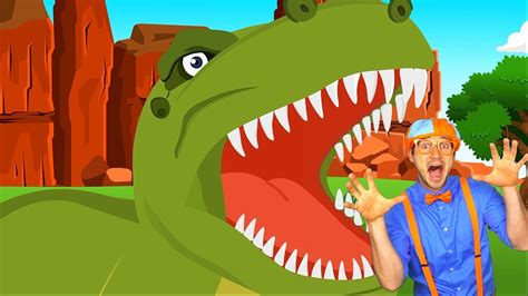 Blippi Dinosaur Song - Learn Dinosaurs | Educational Videos for ...