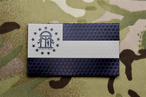 Infrared Georgia State Flag Patch – BritKitUSA