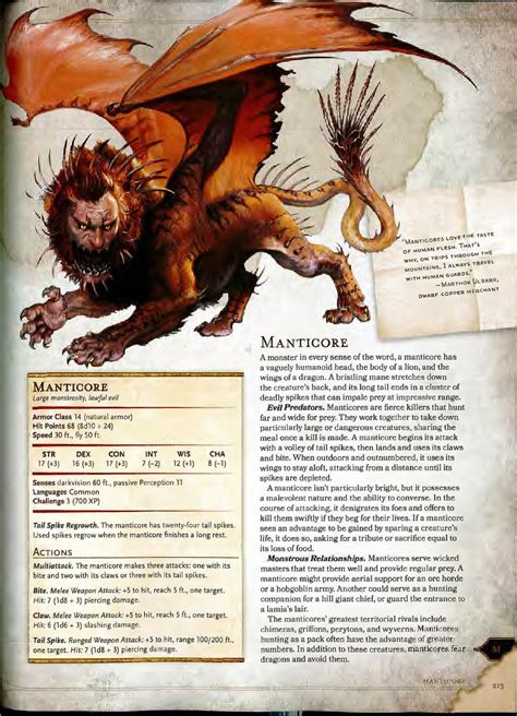 Dnd 5e monsters manual by William Vicentini - Issuu