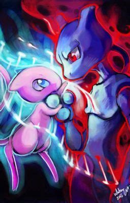 Pokemon Mew And Mewtwo Love Story