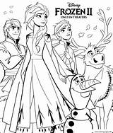 Frozen Coloring Page Printable sketch template